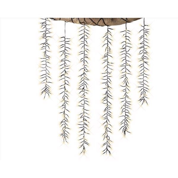 Gold LED Rice Clear/Warm White 480 ct Novelty Christmas Lights 7 ft., Celebrations, Mfr#: 9922039