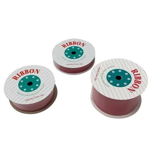 Red Ribbon Ribbon, Holiday Trims, Mfr#: 7414