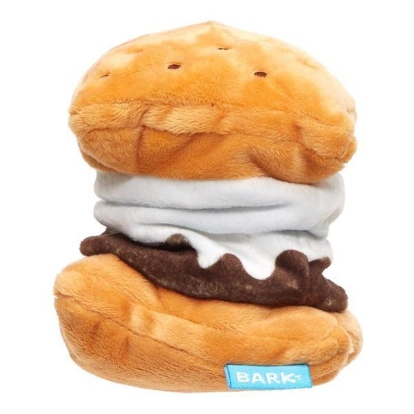 Multicolored Plush More S'mores Dog Toy, Bark, Mfr#: 706579
