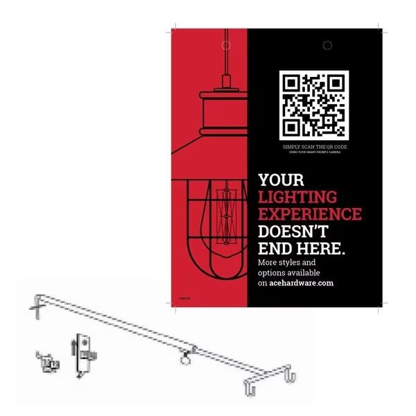 Assorted Indoor Outdoor L2 Sign Kit Signage Kit MetalStyrene, Retail First, Mfr#: 1000-000096