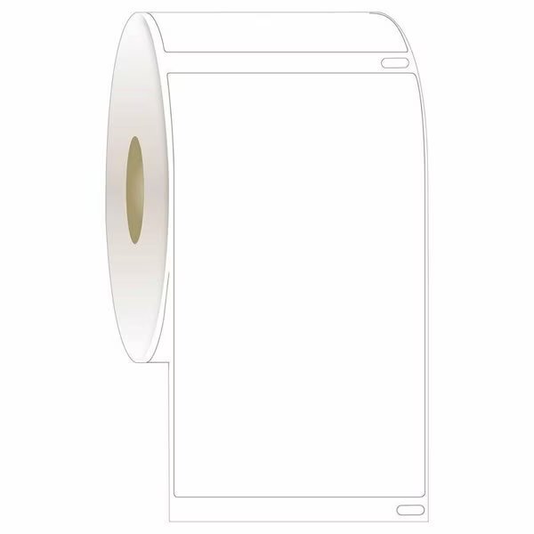 4 in. H X 2-1/8 in. W Rectangle White Paint Labels 300 pk, Centurion, Mfr#: CCL 4