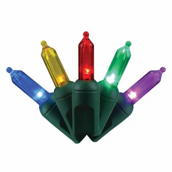 LIGHT STRING LED T5 50CT, Celebrations, Mfr#: T550MU6A