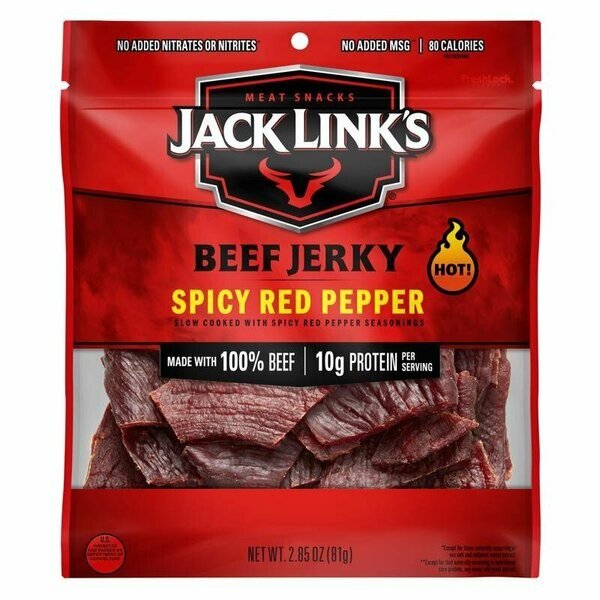 BEEF JERKY RED PEPPER, Jack Links, Mfr#: 10000039733