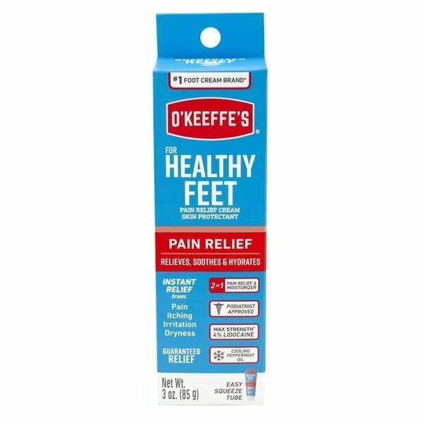PAIN RLV FT CRM PEPRMT, Okeeffes, Mfr#: 109049