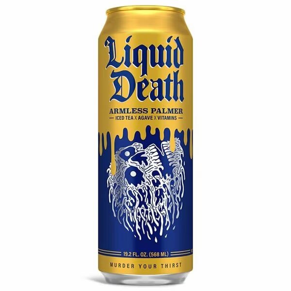 TEA ARMLS PALMER 19.2OZ, Liquid Death, Mfr#: 700260