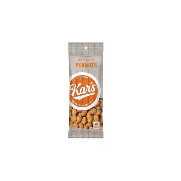 Kars Honey Roasted Peanuts 2.5 oz Bagged, Kars, Mfr#: 8004