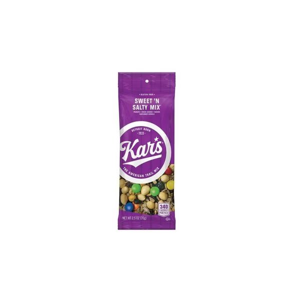 Kars Sweet n Salty Trail Mix 2.5 oz Bagged, Kars, Mfr#: 8236