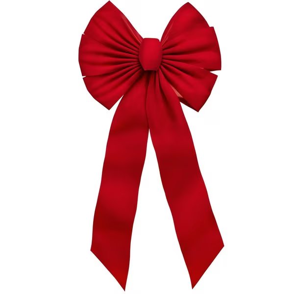 Red 7 Loop Christmas Indoor Christmas Decor, Holiday Trims, Mfr#: 7355ACE