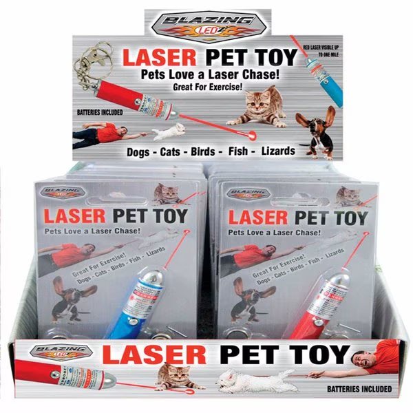 Multicolored Plastic Laser Pet Toy 1, Blazing Ledz, Mfr#: 900234
