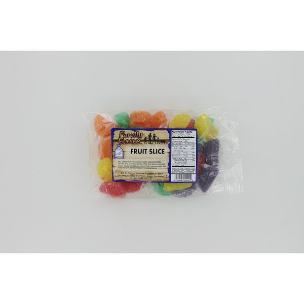 Family Choice Fruit Slices Gummi Candy 11 oz, Ruckers, Mfr#: 1110