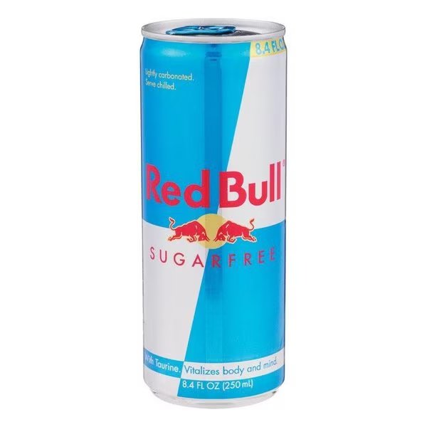 Red Bull Sugar Free Original Energy Drink 8.4 oz, Red Bull, Mfr#: 611269101713
