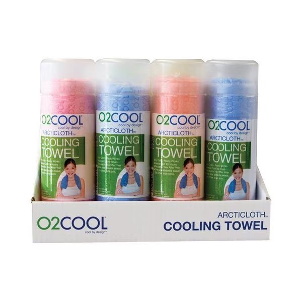 Arcticloth Health and Beauty Cool Towel Cotton, O2Cool, Mfr#: CT01001