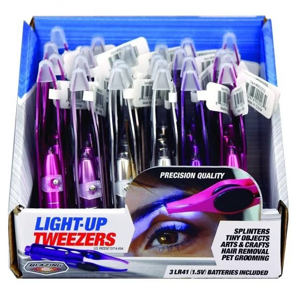 Assorted Light Up Tweezers, Blazing Ledz, Mfr#: 900203