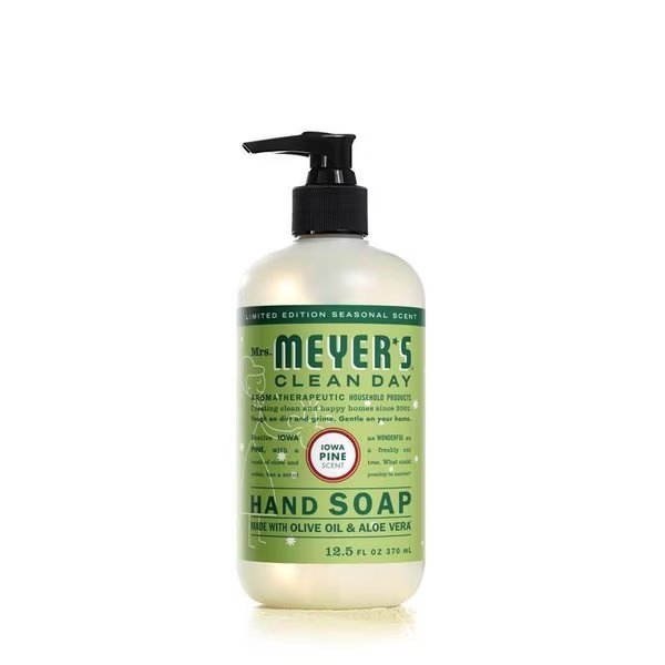 Clean Day Organic Iowa Pine Scent Liquid Hand Soap 12.5 oz, Mrs. Meyers Clean Day, Mfr#: 17421