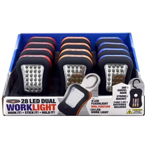 Blazing LEDz 168 lm Assorted LED Flashlight AAA Battery, Blazing Ledz, Mfr#: 900274