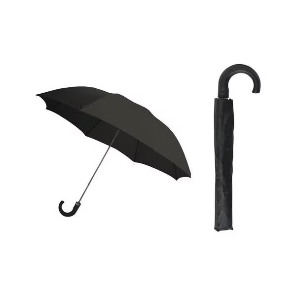 UMBRELLA AUTO 42"" BLK, Rainbrella, Mfr#: 48134