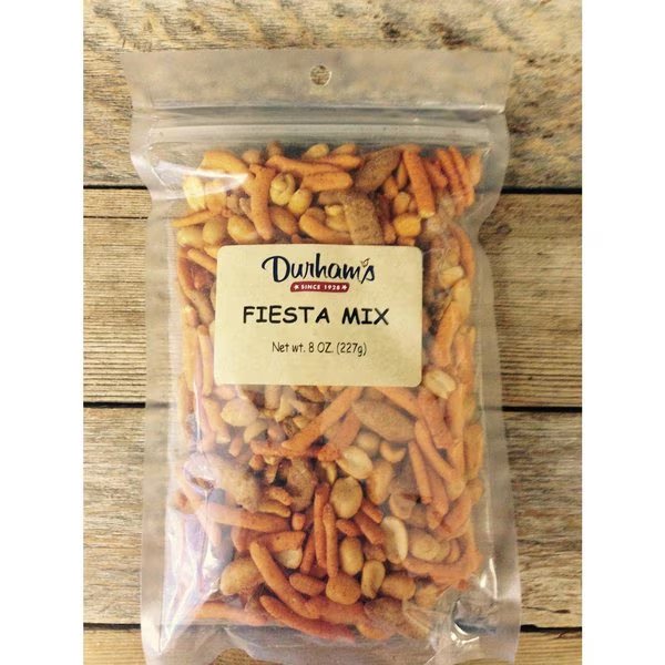 Spicy Peanuts	 Sesame	 Pretzels Snack Mix 8 oz Bagged, Durhams, Mfr#: 7304259113