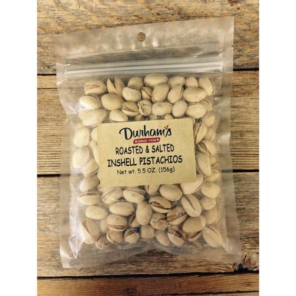 Roasted & Salted Pistachios 5.5  Bagged, Durhams, Mfr#: 7304240024