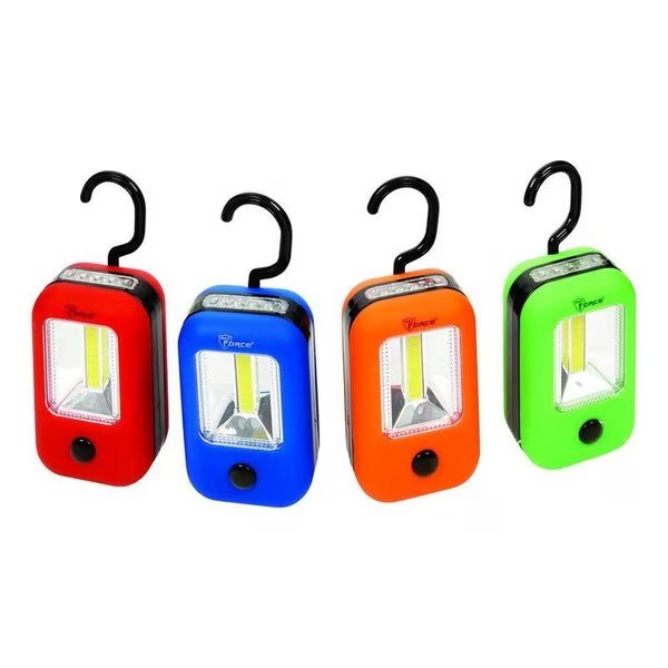 180 lm Assorted LED Work Light Flashlight AAA Battery, Max Force, Mfr#: 08-1430