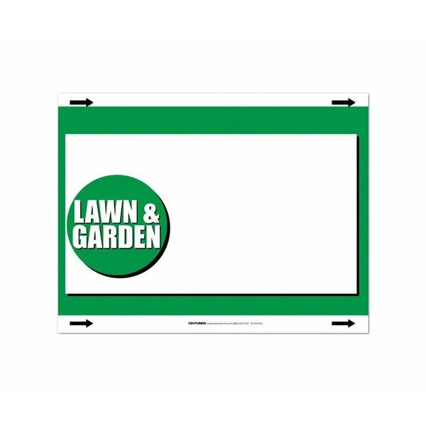 L&Gft SIGN WTHRPRF7in. X11in., Centurion, Mfr#: 7061790