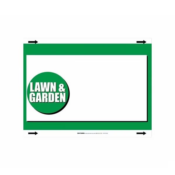L&Gft SIGN 7in. X11in., Centurion, Mfr#: 7061700
