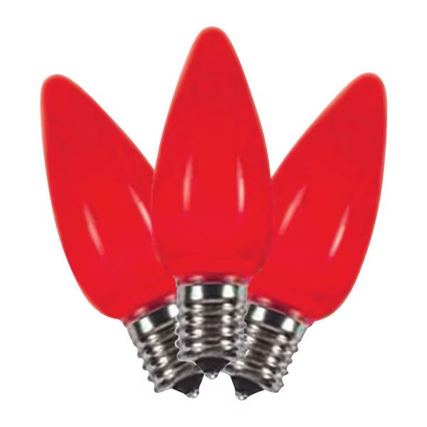 Led C9 Smd Crmc Rd Bx25, Holiday Bright Lights, Mfr#: BU25LEDSC9-ORDA