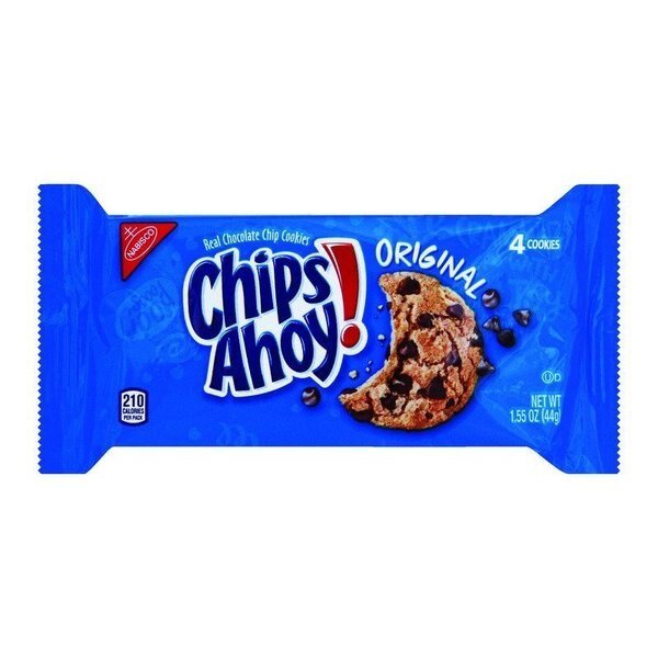 Chips Ahoy Chocolate Chip Cookies 1.55 oz Packet, Nabisco, Mfr#: 120944
