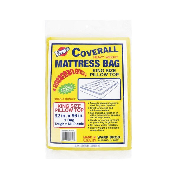 Mattress Cover King, Warps, Mfr#: CB-92