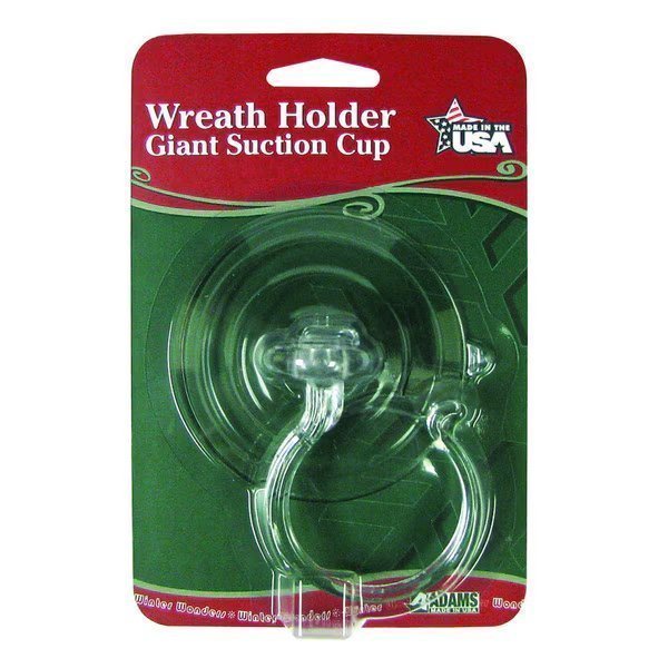Suction Cup Wreath Hldr, Adams Mfg, Mfr#: 5750-88-1040