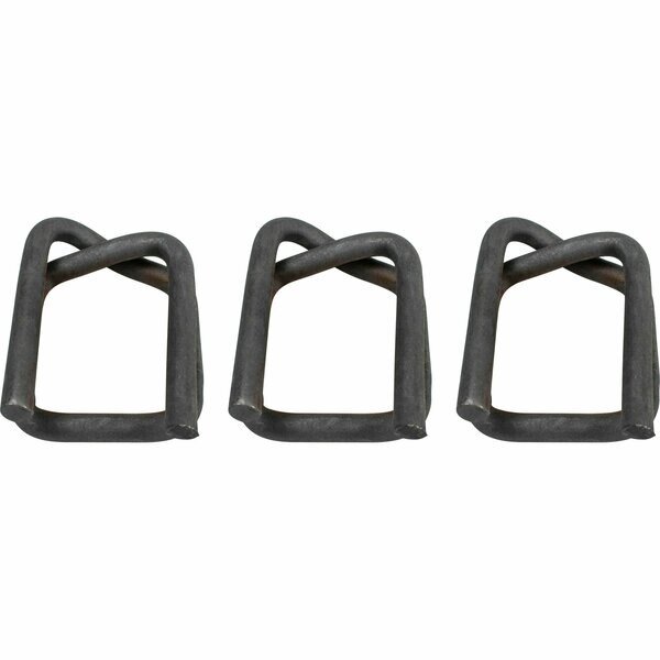 Poly  Cord Buckles  1 HD Phosphate Wire, 500PK, Encore Packaging, Mfr#: P100WB3-PH
