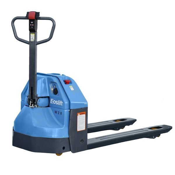 Professional Grade W20 Full Electric Travel and Lift Pallet Jack 4,400 lbs. 27 in. x 48 in., Eoslift, Mfr#: W20