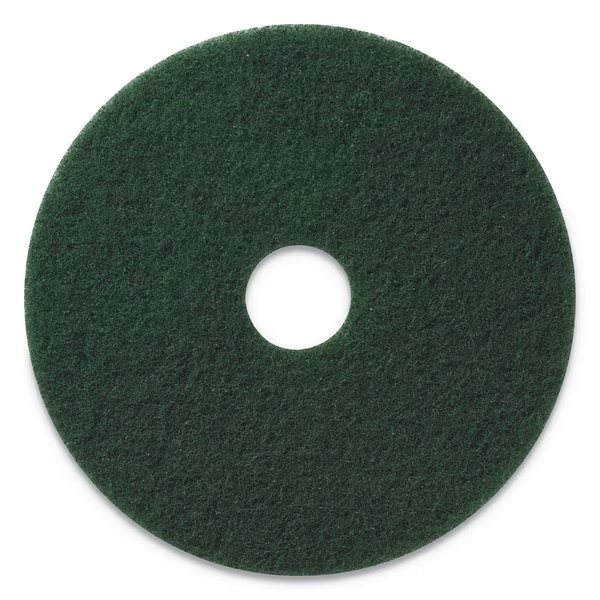 Scrubbing Pads, 17 Diameter, Green, PK5, Americo, Mfr#: 400317