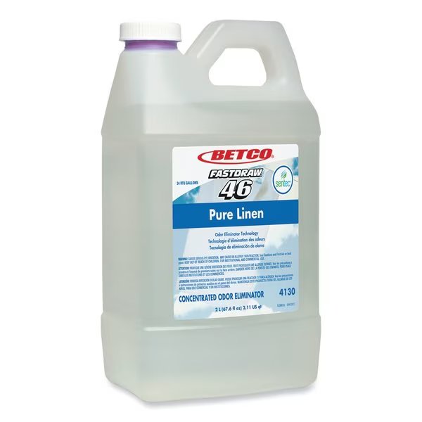 SenTec Pure Linen Concentrate Odor Eliminator, Pure Linen Scent, 2 L Bottle, PK2, 2PK, Betco, Mfr#: 4130B200