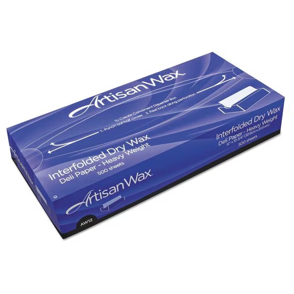Dry Wax Paper, 8 x 10 3/4, White, PK6000 PK, Bagcraft, Mfr#: P012008