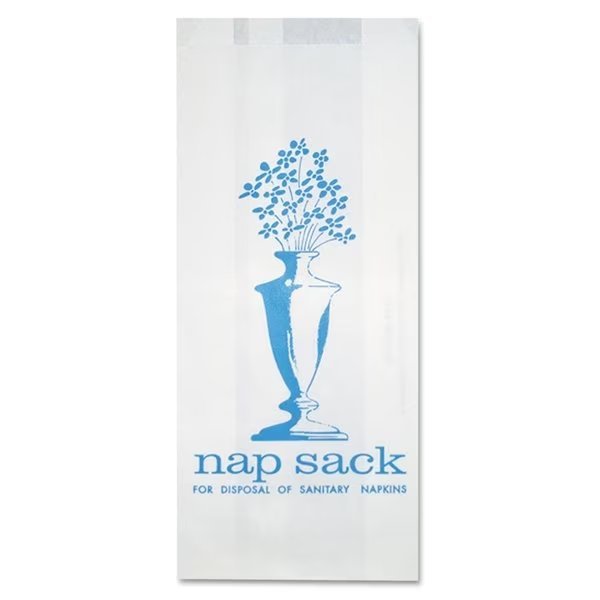 Trash Bags, 4 in x 9 in, White, 1000 PK, Bagcraft, Mfr#: 300314