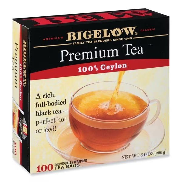 Tea, Bigelow Prem, PK100, Bigelow, Mfr#: 00351