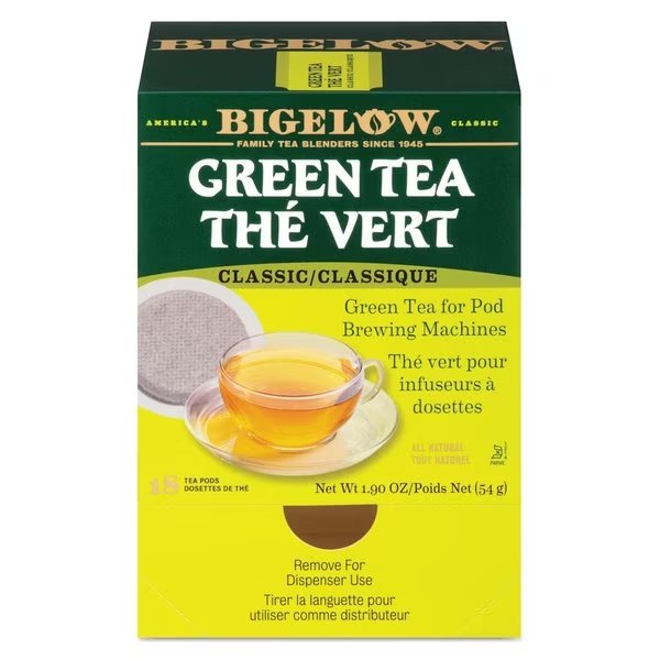 Tea, Green, Pod, PK18, Bigelow, Mfr#: 07906