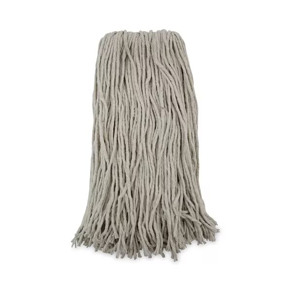 Cut-End Wet Mop, White, Cotton, PK12, BWK220CCT, Boardwalk, Mfr#: BWK220CCT