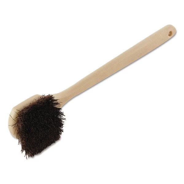 Utility Brush, Palmyra Bristle, Plastic, 20", Tan Handle, Boardwalk, Mfr#: BWK4120