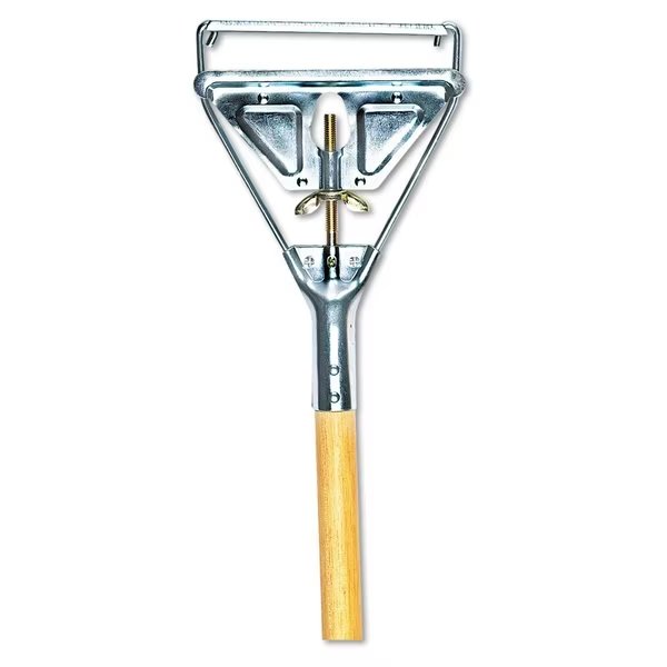 Mop and Broom Handles, 1.13" Dia, Natural, Wood, Unisan, Mfr#: 605