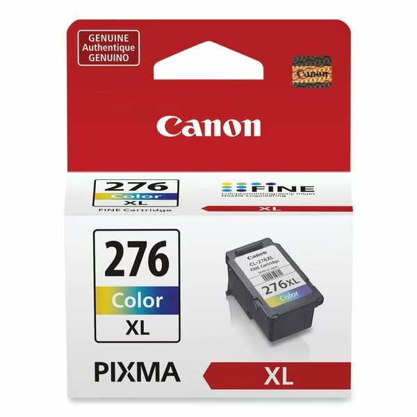 Chromalife 100 High-Yield Ink (CL-276XL), 300 Page-Yield, Tri-Color, Canon, Mfr#: 4987C001