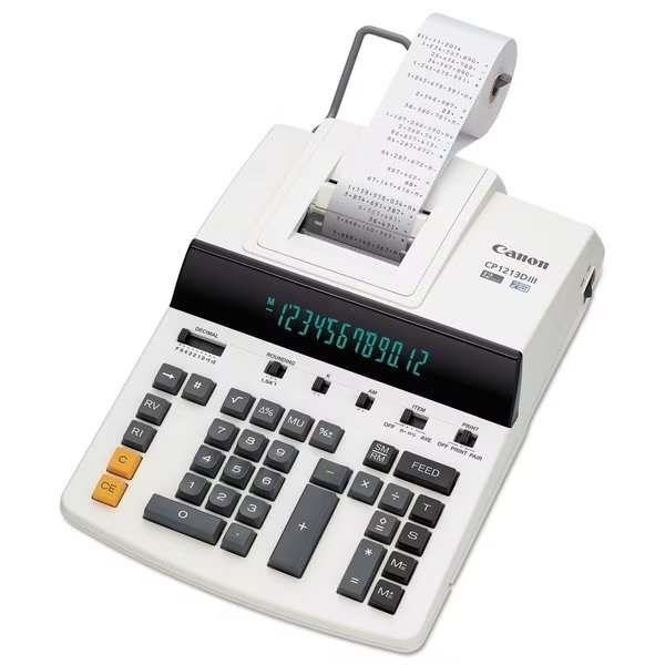 Calculator, Cp1213Diii, White, Canon, Mfr#: 9933B001