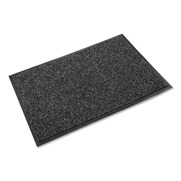 Cross-Over Wiper Mat, Gray, 4 ft. W x, Crown Matting Technologies, Mfr#: CS-0046GY