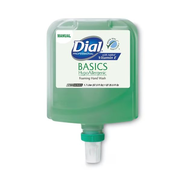 1.7 L Foam Personal Soaps Bottle, 3 PK, Dial Professional, Mfr#: DIA32493