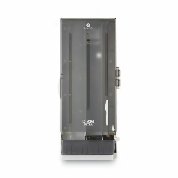 SmartStock Utensil Dispenser, Knife, 10" x 8.78" x 24.75", Smoke, Dixie, Mfr#: SSKPD120