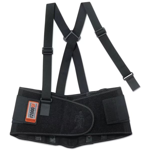 Support, Back, 2000SF, Sm, Black, Ergodyne, Mfr#: 11282