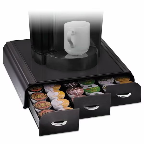 Coffee Pod Drawer Organizer, Black, Mind Reader, Mfr#: TRY01-BLK