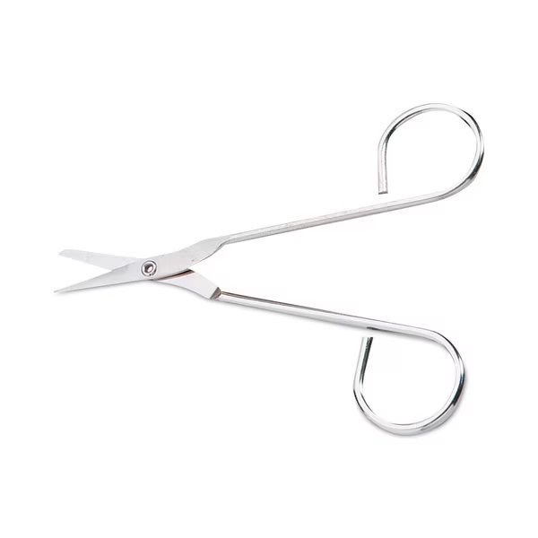 Scissors, Pointed Tip, 4.5 Long, Nickel Straight Handle, First Aid Only, Mfr#: FAE-6004