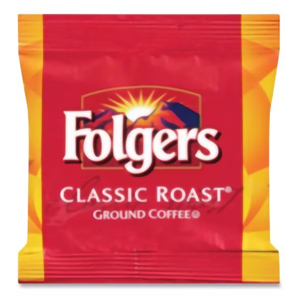 Coffee, Classic Roast, 1.2 oz Packets, PK42 PK, Folgers, Mfr#: FOL20457