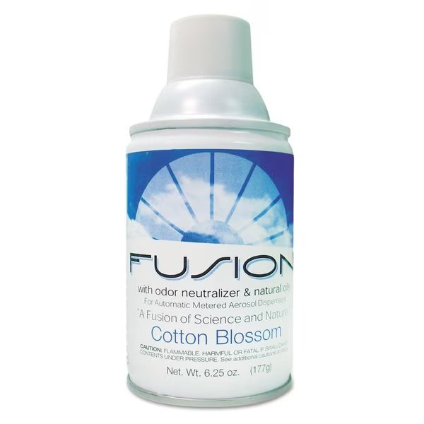 Fusion Metered Aerosols, Cotton Blossom, 6.25 oz Aerosol, PK12, Fresh Products, Mfr#: MA12BL